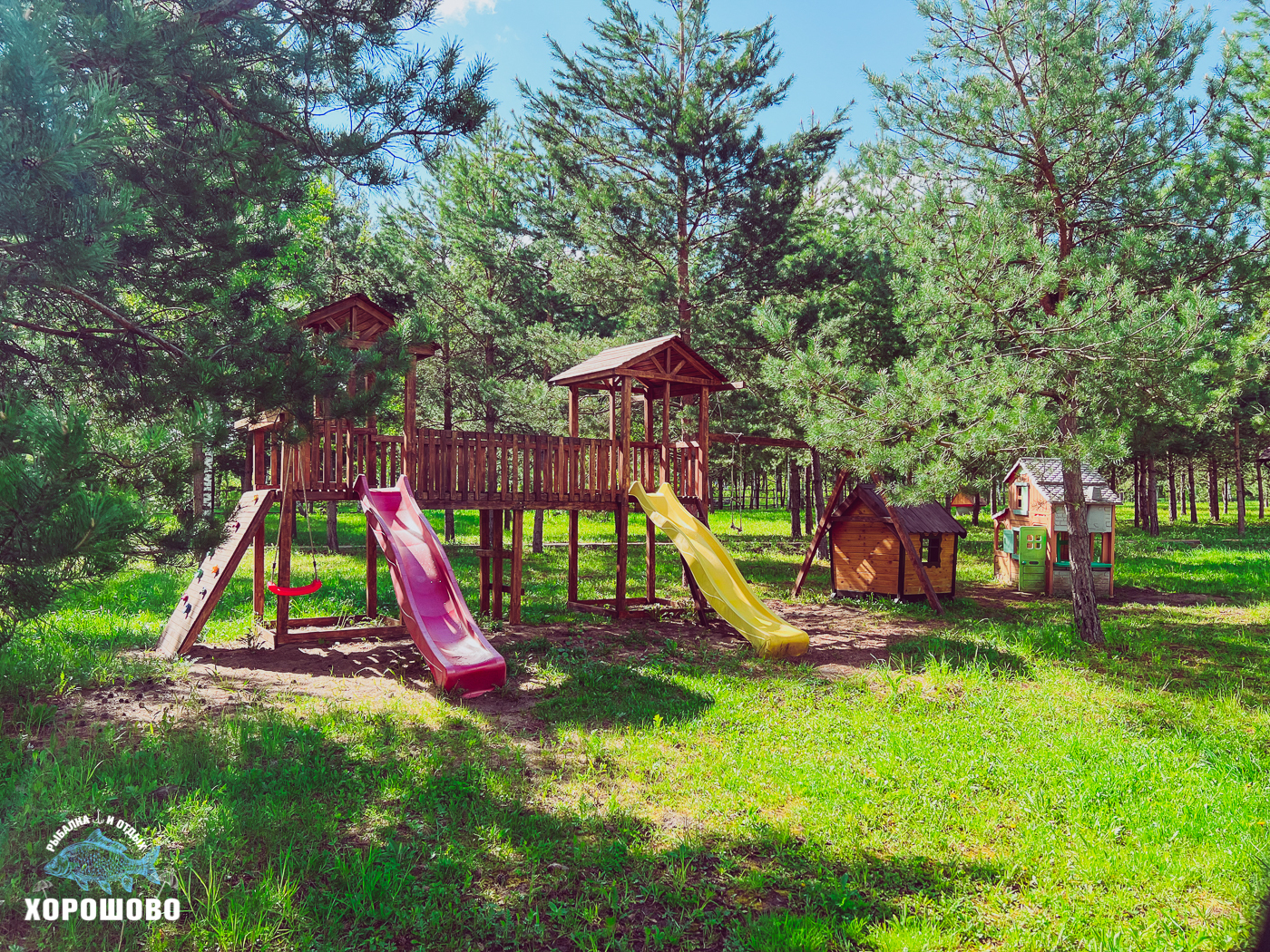 Детская площадка для самых маленьких гостей